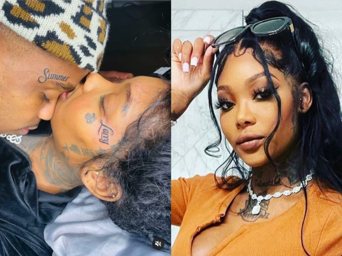 HIP HOP MIN5  American singer Summer Walker announces she is single few  months after getting a face tattoo of her boyfriends name She says she  wont wipe it off coz she